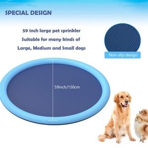 COPY - Pet Wading pool 60” NEW